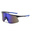 Black-Blue, variant on Sports Sunglasses Mens Women Baseball Sunglasses Biking Cycling Sunglasses for Teens UV400 Protection, Lightweight Frame Tennis Shades, with Carrying Case
