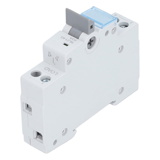 Interruptor De Transferencia Manual De Doble Potencia, Interruptor Disyuntor Montaje En Carril DIN De 35 Mm 230 VCA Para Generador