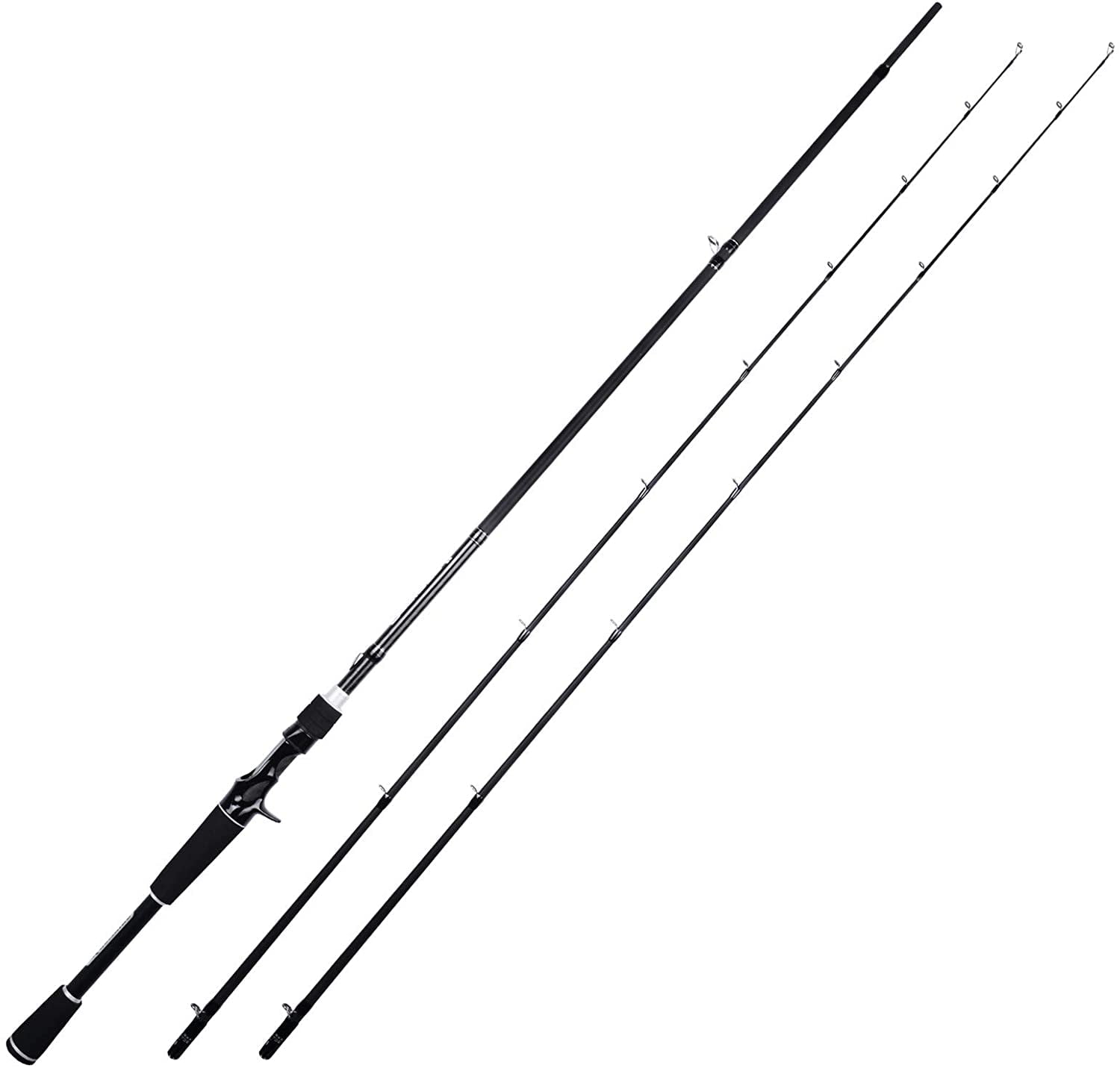 KastKing Perigee II Spinning & Casting Fishing Rods, Fuji O-Ring Line Guides, 24 Ton Carbon Fiber Casting and Spinning Rods