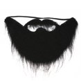 thumbnail image 1 of Barba falsa bigote bigote divertido fiesta de Halloween disfraz de vello facial, 1 of 8