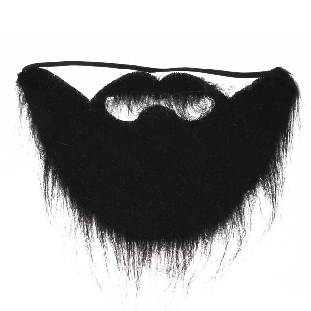 Barba falsa bigote bigote divertido fiesta de Halloween disfraz de vello facial