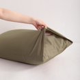 thumbnail image 4 of Lorviah 2 Pack King Pillowcases 20"x36", Premium Cotton Ultra Soft & Breathable Pillow Cases with Envelope Closure, Taupe, 4 of 6