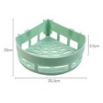 thumbnail image 3 of SUNSIOM Étagère de Rangement Triangulaire Couleur Unie Plastique Coin Creux, 3 of 5