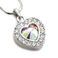 thumbnail image 1 of SoulBreezeCollection Valentines Day Heart Pendant Necklace Charm (Clear), 1 of 4
