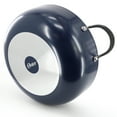 thumbnail image 3 of Oster Cartagena 9.3 Quart Nonstick Aluminum Caldero with Lid in Dark Blue, 3 of 6