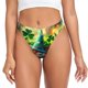 thumbnail image 1 of Fotbe St. Patrick's Day USA Flag Tanga Sin Costuras para Mujer con Estampado – Panties Invisibles, Transpirables y Cómodos para Uso Diario-Large, 1 of 6