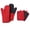 Red, variant on Clwellge Oven Mitts and Pot Holders Set,Non-Slip Grip Kitchen Gloves and Hot Pads with Neoprene for Cooking,Baking,BBQ-4 Pack,Red