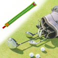 thumbnail image 3 of ZOUSSIQI Golf Alignment Rod Cover Case PU Leather Well Made Hold 2 Sticks Embroidered Protector Holder for Outdoor Swing Trainer Exercise Aiming CA919-13535, 3 of 8