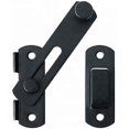 thumbnail image 1 of Cerradura de puerta, cierrapuertas, cerradura de ventana, cerradura de cobertizo, pestillo de puerta corrediza, pestillo deslizante (negro) - DKSFJKL, 1 of 5