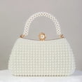 thumbnail image 2 of StyleSack  Pearl-Embellished Clutch Bag for Women, Elegant Vintage Evening Purse - Trendy Formal Handheld Crossbody Bag, 2 of 8