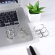 thumbnail image 4 of 10 piezas de anillos plateados para libros, carpetas de hojas de Metal con 3 anillas, carpeta de anillas de Metal de 20mm para tarjetas de estudio, hojas para álbumes de recortes y fotos, 4 of 5