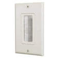thumbnail image 1 of 1001863168 - WALL PLATE FOR BULK CABLE SINGLE DECORA LIGHT ALMOND BRUSH STYLE, 1 of 1