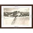 thumbnail image 5 of Art.com Herringbone Ski Track, Telluride, Colorado Art Print, Brown Frame Wall Art, 44" x 32", 5 of 5