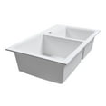 thumbnail image 4 of Undermount Double Bowl Acrylic Kitchen Sink, 4 of 5