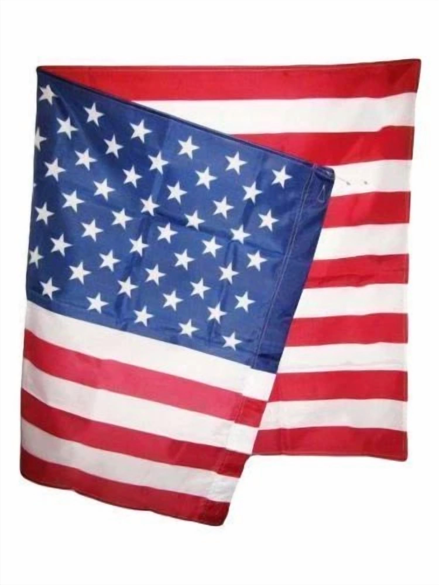 CIRCLE- 3X5 Foot Us Usa American Flag Sleeve & Hem House Pole Banner Pocket