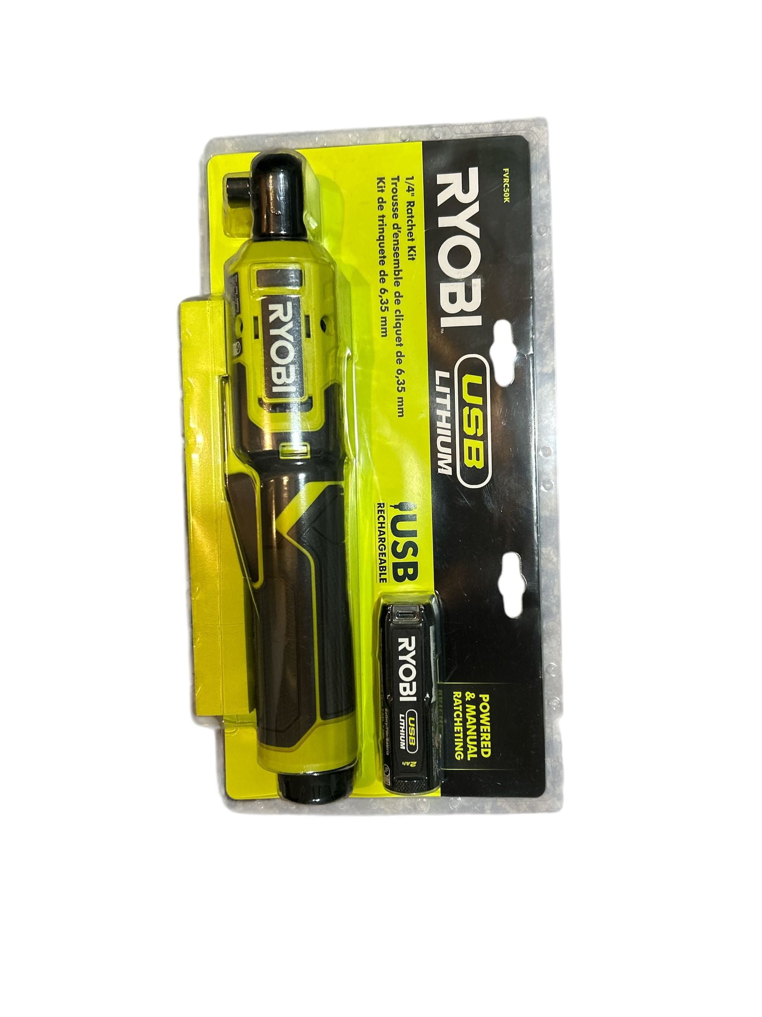 Ryobi USB LITHIUM 1/4" RATCHET