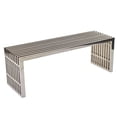 thumbnail image 3 of Modway Banc en Acier Inoxydable à Grille Moyenne, 3 of 5