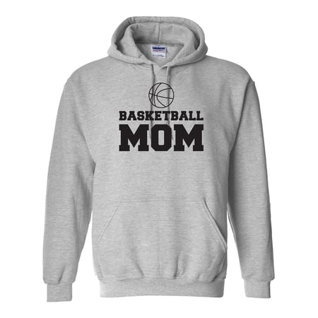 Basketball Mom Adult Hooded Sweatshirt