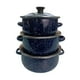 thumbnail image 1 of Juego de ollas con tapa de Peltre 6 pz International Azul Shorbull, 1 of 7