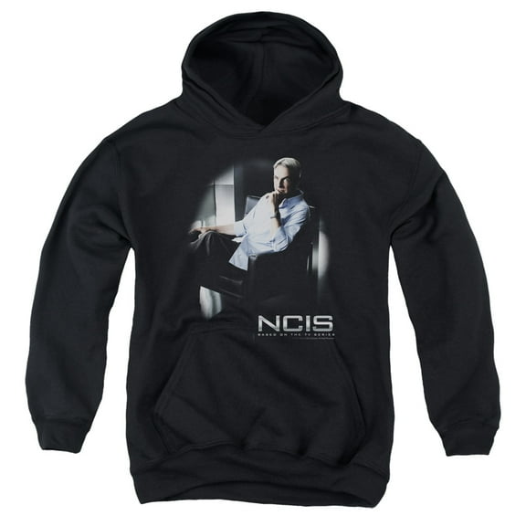 Ncis - Gibbs Ponders - Youth Hooded Sweatshirt - X-Large