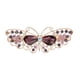 thumbnail image 2 of Crystal Rhinestone Mariposa Pinza para el cabello Horquilla Pinzas para el cabello Accesorios para el cabello Púrpura Baoblaze pinza de pelo de la mariposa, 2 of 8