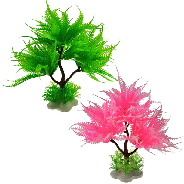 Aquarium plants, 2piece artificial aquarium plants, used for aquarium