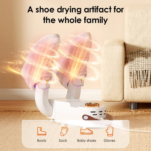 Electric Portable Shoes Boots Dryer ,Shoes Dryer with Heat Blower for Shoes, Socks, Ski Boots,ABS Material 180wat