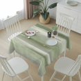 thumbnail image 6 of Sage Green Grey Table Cloth Waterproof Tablecloths, Abstract Art Oil Painting Green Ombre Tablecloth Dining Table Cover for Kitchen Party Tabletop Outdoor, Square Tablecloth 60x60 Inch, 6 of 9