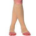 thumbnail image 4 of Extra Large Compression Knee High for Post Surgery 20-30mmHg Beige 3X-Large, 4 of 9