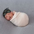 thumbnail image 4 of Wukai Faces Of The Cat Newborn Knotted Baby Beanie Hat for Boy Girl Baby Cute Cap Infant Beanies,0-6 months, 4 of 6