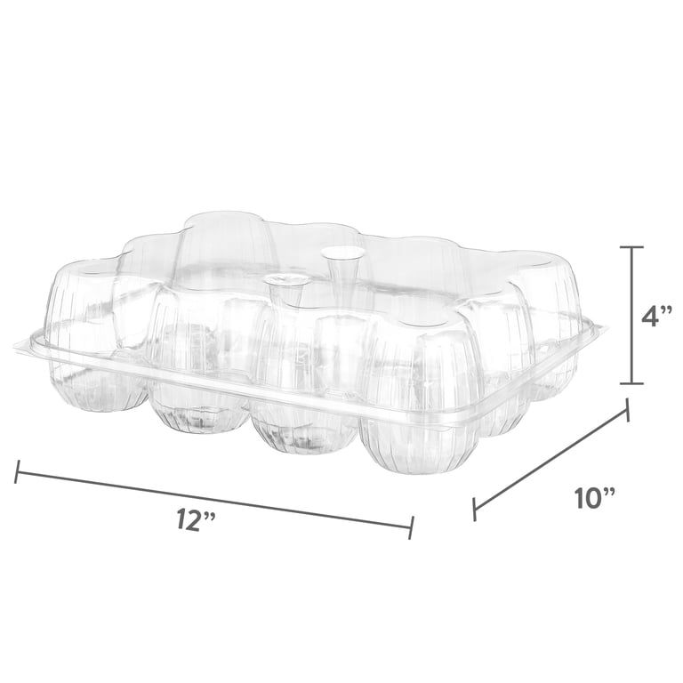 Way To Celebrate Clear Cupcake Carrier, 4-Pack photo 7