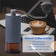 thumbnail image 3 of Molinillo de café manual en grano, capacidad de 25 g con fresa cónica de acero inoxidable CNC, ajuste ajustable continuo, molinillo de café manual portátil para preparación en frío/prensa francesa/got, 3 of 8