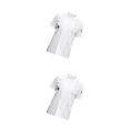 thumbnail image 1 of Jumpingount Chef Jacket Short Sleeve Cooking Clothes Simple Coat Chef for Restaurant Type5, 1 of 1