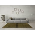 thumbnail image 3 of Ahgly Company Indoor Rectangle Abstract Brown Modern Area Rugs, 7' x 9', 3 of 4