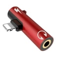 thumbnail image 4 of Adaptador divisor de audio 2 en 1, cargador, adaptador de auriculares auxiliar de 3,5 mm para iPhone, 4 of 9