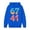 Blue, variant on Boys Pullover Hoodie Soft Casual Sweatshirt For Kids Youth Athletic Jacket With Pocket Boys 12-14 Clothes