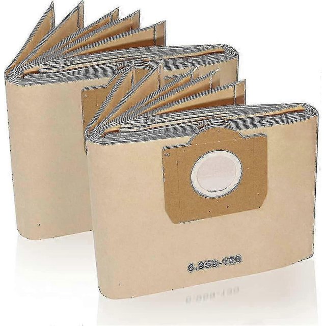 10 Pieces Vacuum Bags For 6.959-130.0 Paper Bags For Vacuum Cleaners Wd3 Wd3p