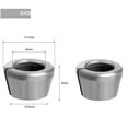 thumbnail image 1 of Bgsha 2PCS 6/6.35/8/9.5/10mm Collet Chuck Adapter Engraving Trimming Machine Router, 1 of 9