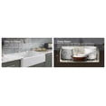thumbnail image 5 of Kohler K-5665 Whitehaven 23-1/2" Undermount Single Basin Cast Iron Kitchen Sink - Cashmere, 5 of 7