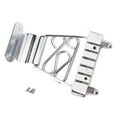 thumbnail image 4 of Shisuyan Steel Guitar Trapezoidal Tailpiece Bridge Silver 1Pcs 3.2 In, 4 of 8