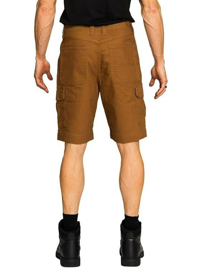 FULL BLUE Cargo Canvas Shorts, Performance Stretch, Regular Fit