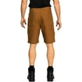 thumbnail image 3 of FULL BLUE Cargo Canvas Shorts, Performance Stretch, Regular Fit, Rust, Size 40, 3 of 6