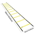 thumbnail image 2 of Happini Agility Ladder For Football And Basketball Training – Speed And Footwork Training For Athletes Ideal For Drills And Plyometric Workouts Thick Yoga Blanket Yoga Mat Band Restorative Yoga Props, 2 of 6