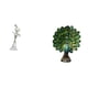 thumbnail image 1 of Figura de bailarina, estatua de , escultura creativa moderna de bailarina, colección de arte, elegante adorno de mesa para dormitorio, chimen, 1 of 8