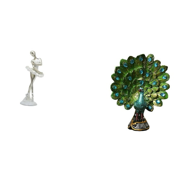 Figura de bailarina, estatua de , escultura creativa moderna de bailarina, colección de arte, elegante adorno de mesa para dormitorio, chimen