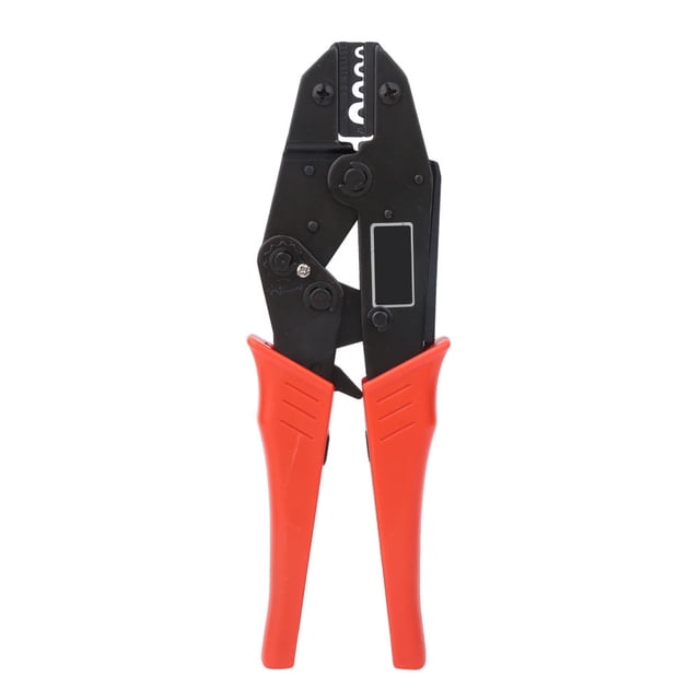 Alicates de engarzado con trinquete HS-10A, herramienta de engarzado de terminales de 0,5-10mm 20-7AWG