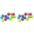 thumbnail image 1 of QJUHUNG 24PCS Korean Traditional Play Game Gonggi Jack Stone Pebbles Set Colorful Stone Catching Game Hand Eye Coordination Stone Training Toy Throwing Stones Game For Kids, 1 of 7