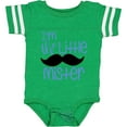 thumbnail image 3 of Inktastic I'm the Little Mister with Mustache Boys Baby Bodysuit, 3 of 5