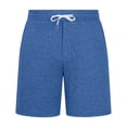 thumbnail image 5 of Mens Lounge Shorts Summer Elastic Waist Drawstring Straight Leg Relaxed Fit Casual Shorts with Pockets, 5 of 7