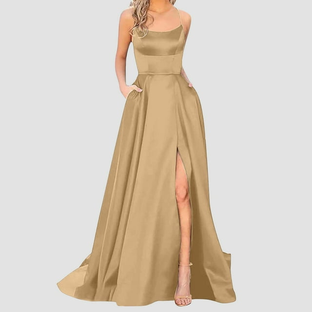 UPPADA Robe pour Femme Sans Manches à Col Rond Robe en Dentelle Coupe Ajustée Froncée Extensible Robe Maxi Décontractée Robe de Fête Mariage Bal Robe de Cocktail Liquidation en Liquidation